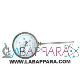 Bi- Metal Dial Thermometer Bottom Connection Vertical Type, manufacturer, exporter, supplier, distributor, ambala, india.