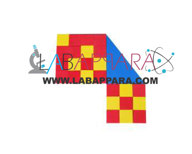 Pythagoras Theorem By Small Squares. Mathematics Laboratory Equipment, Educational Equipments, manufacture exporters, Pattern Block, Educational Maths Lab instruments, Mathematics Laboratory Equipment,Educational Equipments, manufacture exporters, School equipments, Supplier Exporter, educational equipments, india