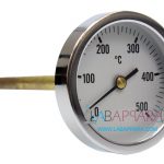 Bi- Metal Dial Thermometer Back Connection Horizontal Type (100mm)