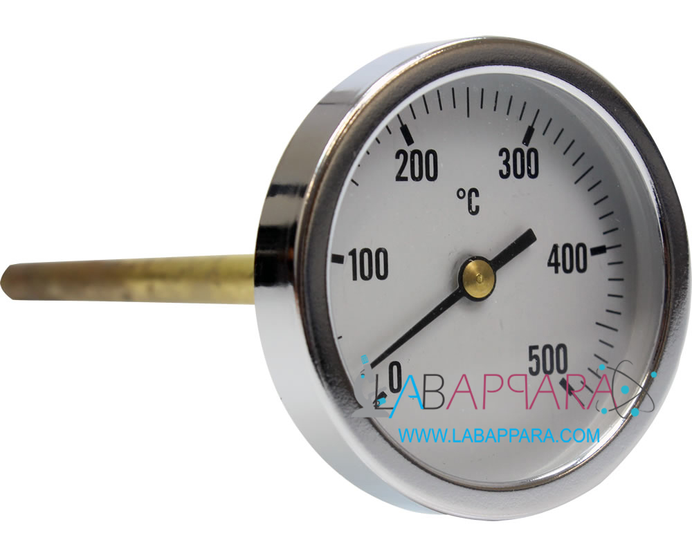 Bi-Metal Thermometer Back Connection Horizontal, manufacturer, exporter, supplier, distributor, ambala, india.