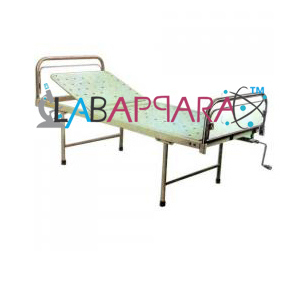 Hospital Warden Bed with Back Rest, manufacturer, exporter, supplier, india.