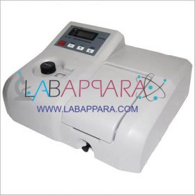 Single-Beam-UV-Vis-Spectrophotometer Single Beam UV Vis Spectrophotometer, manufacturer, exporter, supplier, distributor, ambala, india.