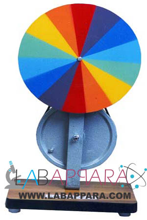 Newton Color Disc, Physics Lab Instruments, educational instrument